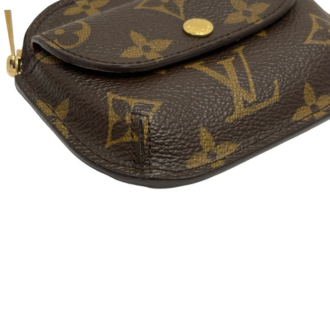 【中古】 LOUIS VUITTON ルイ・ヴィトン COIN CASE コインケース 小物 モノグラム キャンバス 中古 BROWN MONOGRAM
