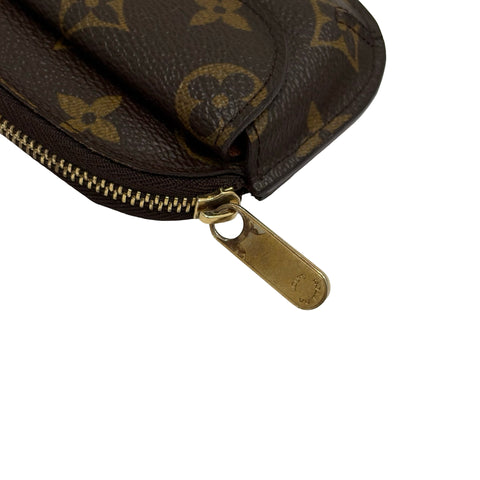 【中古】 LOUIS VUITTON ルイ・ヴィトン COIN CASE コインケース 小物 モノグラム キャンバス 中古 BROWN MONOGRAM