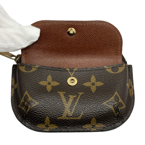 【中古】 LOUIS VUITTON ルイ・ヴィトン COIN CASE コインケース 小物 モノグラム キャンバス 中古 BROWN MONOGRAM