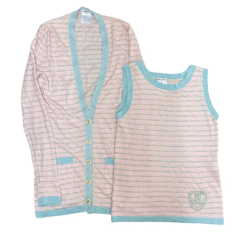 【中古】 CHANEL シャネル CARDIGAN/TOPS カーディガン トップス セット 36 USED 中古 CLOTHES 洋服