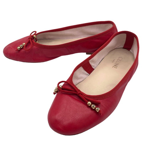 Used Celine Ballet Flats, Size 37.