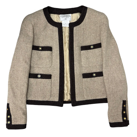 【中古】 CHANEL シャネル JACKET ジャケット 40 USED 中古 1996年 CLOTHES 洋服