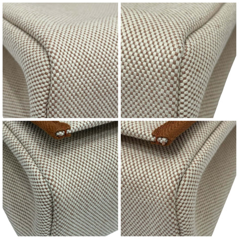 【新品未使用】 Hermes エルメス HERBAG ZIP 20 エールバッグジップ 20 ミニ ショルダーバッグ W刻 (2024年) ゴールド キャンバスxレザー 新品未使用 NEW バッグ