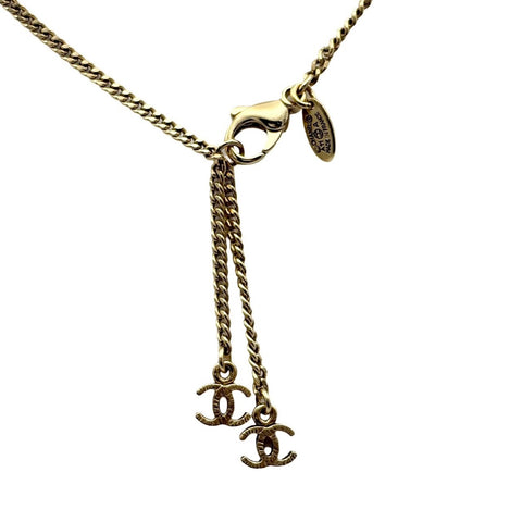 【中古】 CHANEL シャネル NECKLACE ココマークネックレス 小物 GP 中古