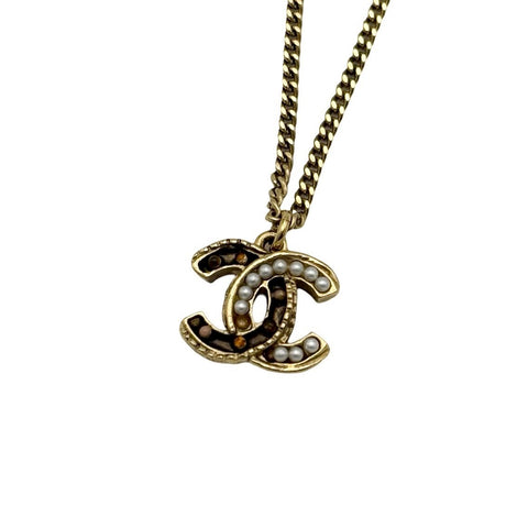 【中古】 CHANEL シャネル NECKLACE ココマークネックレス 小物 GP 中古