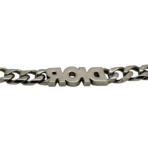 【中古】 Dior HOMME ディオール オム ITALIC チェーンリンク 小物 シルバー ブラス 中古 BRASS