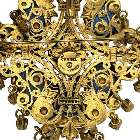 【中古】 CHANEL シャネル BROOCH ブローチ ヴィンテージ 小物 GP 中古