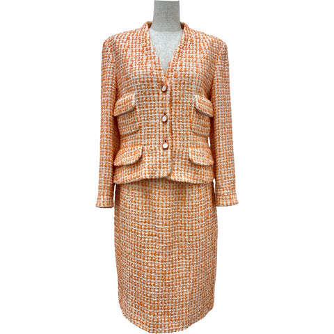 【中古】 CHANEL シャネル SET UP セットアップ ジャケット スカート40 USED 中古 1995年 CLOTHES 洋服