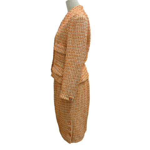 【中古】 CHANEL シャネル SET UP セットアップ ジャケット スカート40 USED 中古 1995年 CLOTHES 洋服