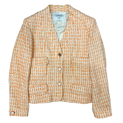 【中古】 CHANEL シャネル SET UP セットアップ ジャケット スカート40 USED 中古 1995年 CLOTHES 洋服