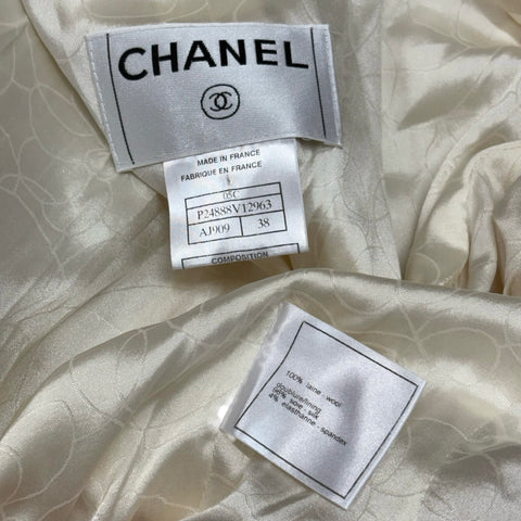 【美品】 CHANEL シャネル JACKET エンブレムジャケット トップス付き 38 USED 中古 2005年 CLOTHES 洋服