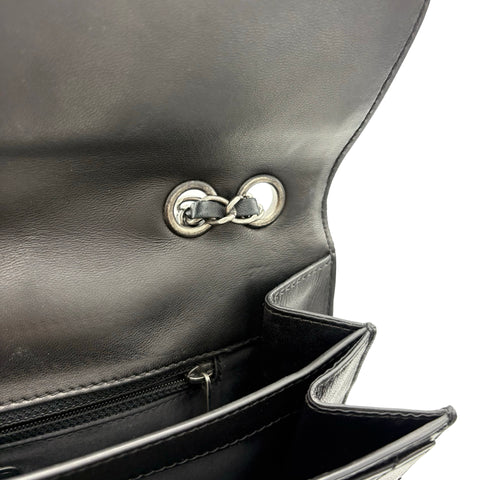 【中古】 CHANEL シャネル CHAINSHOULDERBAG チェーンショルダーバッグ ショルダーバッグ 18番台(2013-2014年) ブラック ラムスキン 中古 USED バッグ