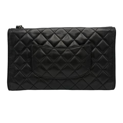 【中古】 CHANEL シャネル CHAINSHOULDERBAG チェーンショルダーバッグ ショルダーバッグ 18番台(2013-2014年) ブラック ラムスキン 中古 USED バッグ