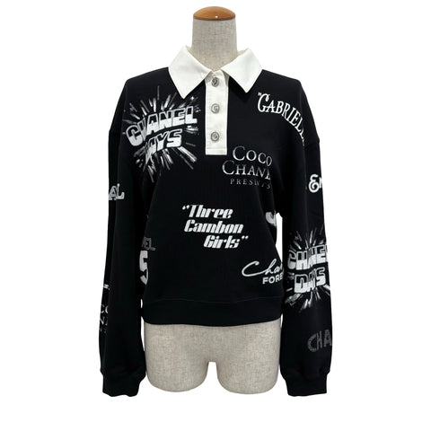 【美品】 CHANEL シャネル TOPS ポロシャツ S USED 中古 2021年 CLOTHES 洋服