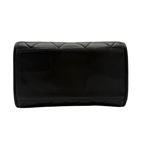 【中古】 CHANEL シャネル MATELASSE CHAINSHOULDERBAG チェーンショルダーバッグ ショルダーバッグ 2番台(1993-1994年) ブラック ラムスキン ヴィンテージ 中古 USED バッグ
