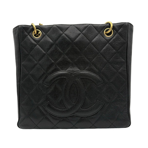 【中古】 CHANEL シャネル CHAINSHOULDERBAG チェーンショルダーバッグ ショルダーバッグ 11番台(2007年) ブラック キャビアスキン 中古 USED バッグ