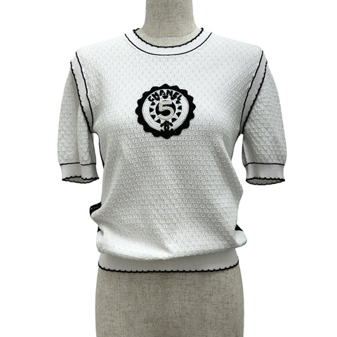 【美品】 CHANEL シャネル KNITTOPS ニットトップス 36 USED 中古 2023年 CLOTHES 洋服