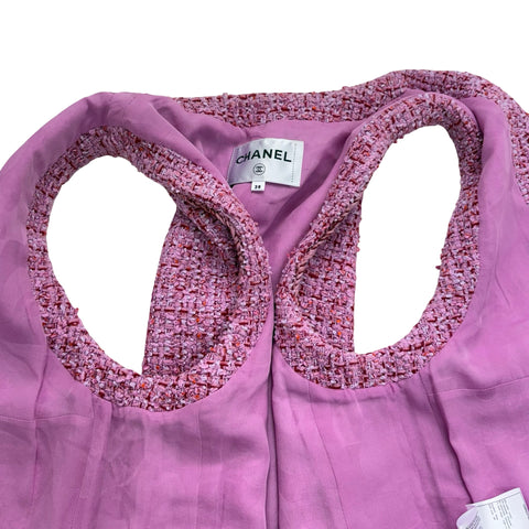 【中古】CHANEL シャネル TWEEDBEST ツイード ベスト ジレ 38 USED 中古 2021年 CLOTHES 洋服