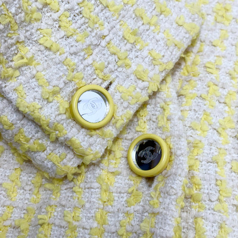 【中古】 CHANEL シャネル SET UP セットアップ ジャケット スカート 44 USED 中古 1995年 CLOTHES 洋服