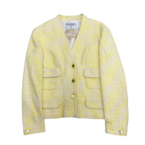 【中古】 CHANEL シャネル SET UP セットアップ ジャケット スカート 44 USED 中古 1995年 CLOTHES 洋服