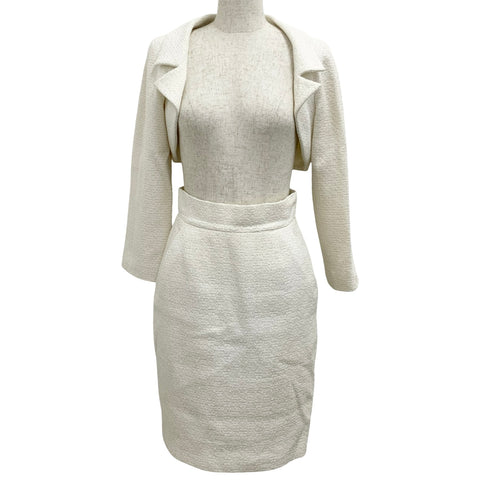 【中古】CHANEL シャネル SET UP セットアップ ジャケット スカート 34 USED 中古 2009年 CLOTHES