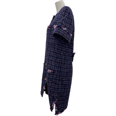 【中古】CHANEL シャネル JACKET ロングジャケット 40 USED 中古 2015年 CLOTHES 洋服