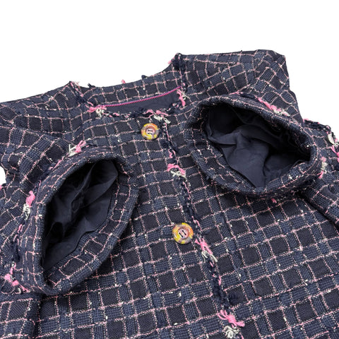 【中古】CHANEL シャネル JACKET ロングジャケット 40 USED 中古 2015年 CLOTHES 洋服