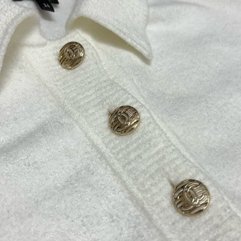 【中古】 CHANEL シャネル POLO SHIRT ポロシャツ 34 USED 中古 2021年 CLOTHES 洋服