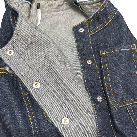 【中古】 CHANEL シャネル DENIM ONE PIECE デニムワンピース 42 USED 中古 1997年 CLOTHES 洋服