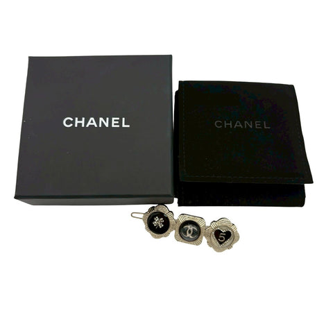【中古】 CHANEL シャネル HAIR CLIP ヘアクリップ バレッタ ヘアアクセサリー 小物 GP 中古