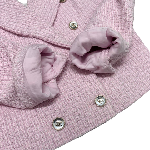 【中古】 CHANEL シャネル SET UP セットアップ ジャケット スカート 34/36 USED 中古 2021年 CLOTHES 洋服