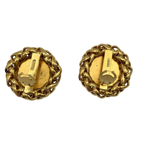 【中古】 CHANEL シャネル EARRINGS イヤリング 小物 GP 中古 ヴィンテージ