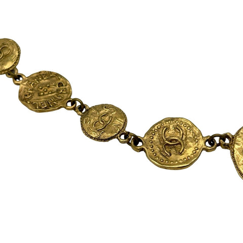 【中古】 CHANEL シャネル NECKLACE ネックレス 小物 GP ヴィンテージ 中古