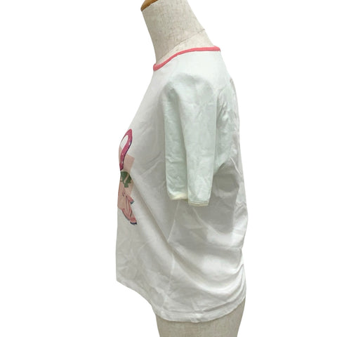 【中古】 CHANEL シャネル T-SHIRT Tシャツ トップス Sサイズ USED 中古 2017年 CLOTHES 洋服