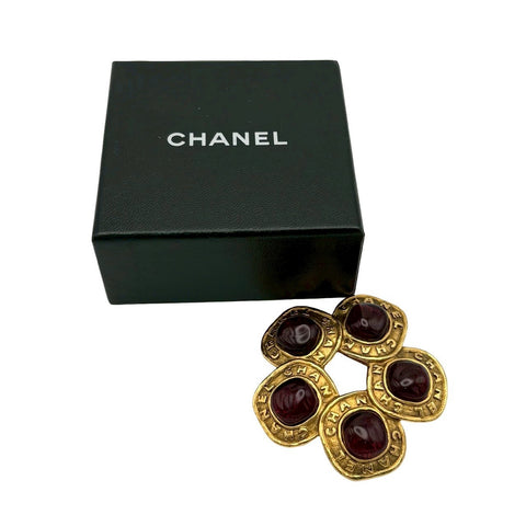 【中古】 CHANEL シャネル BROOCH ブローチ 小物 GP ヴィンテージ 中古