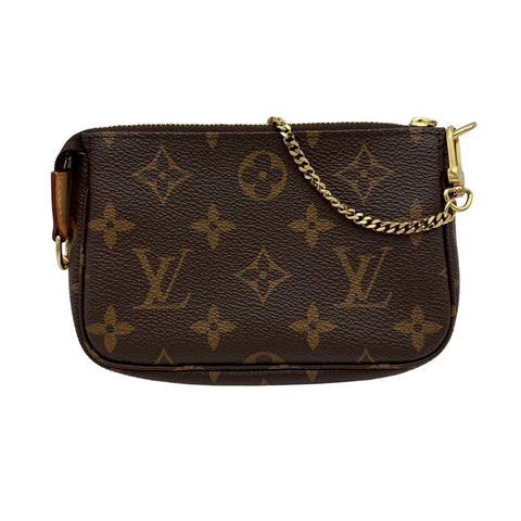 【中古】 LOUIS VUITTON ルイ・ヴィトン Mini Pochette Accessoires ミニ・ポシェット・アクセソワール ショルダーバッグ SF2283(2023年) モノグラム キャンバス 中古 USED バッグ