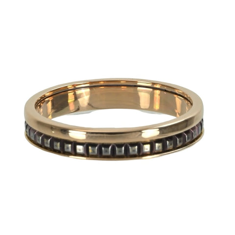 【中古】BOUCHERON ブシュロン K18PG キャトルクラシックリング #60 4.7g