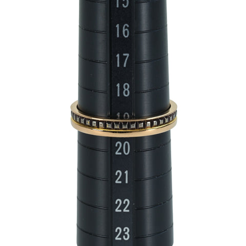 【中古】BOUCHERON ブシュロン K18PG キャトルクラシックリング #60 4.7g