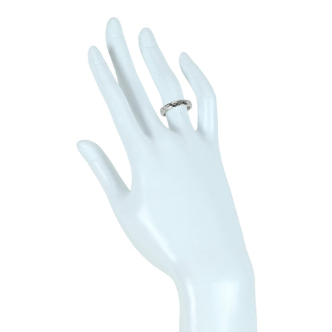【中古】CHANEL シャネル PT950 ココクラッシュリング 指輪 #50 5.7g