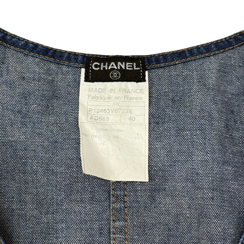 【中古】 CHANEL シャネル VEST ベスト 40 USED 中古 1999年 CLOTHES 洋服