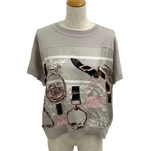 【中古】Hermes エルメス SHIRT ニットシャツ 42 USED 中古 CLOTHES 洋服