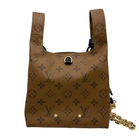 【中古】 LOUIS VUITTON ルイ・ヴィトン ATLANTIS BB(M46816) アトランティスBB ショルダーバッグ ICチップ(2021年~) ブラウン系 キャンバス 中古 USED バッグ