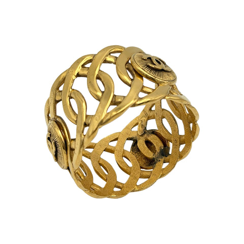 【中古】 CHANEL シャネル COCO BANGLE ココバングル 小物 GP 中古 GOLD