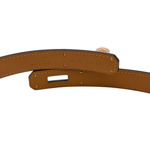 【新品未使用】 Hermes エルメス BELT KELLY 18 ベルト ケリー18 ベルト 小物 WHITE エプソン 新品未使用 WHITE EPSOM