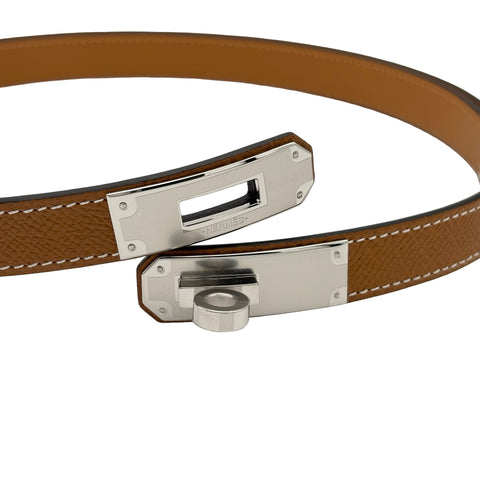 【新品未使用】 Hermes エルメス BELT KELLY 18 ベルト ケリー18 ベルト 小物 ゴールド エプソン 新品未使用 GOLD EPSOM