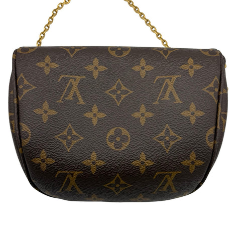 【中古】 LOUIS VUITTON ルイ・ヴィトン M82335 ミニ バムバッグ ショルダーバッグ ICチップ モノグラム キャンバス 中古 USED バッグ