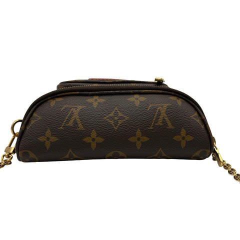 【中古】 LOUIS VUITTON ルイ・ヴィトン M82335 ミニ バムバッグ ショルダーバッグ ICチップ モノグラム キャンバス 中古 USED バッグ