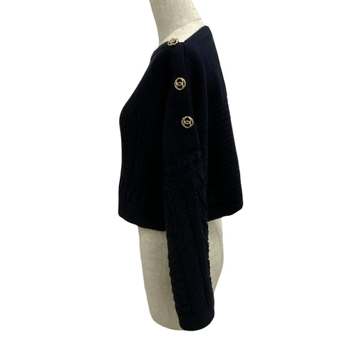 【中古】 CHANEL シャネル KNIT ショート丈 ニット 38 USED 中古 2020年 CLOTHES 洋服