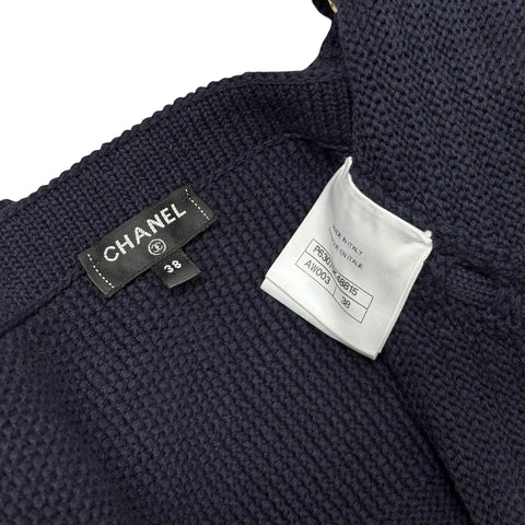 【中古】 CHANEL シャネル KNIT ショート丈 ニット 38 USED 中古 2020年 CLOTHES 洋服