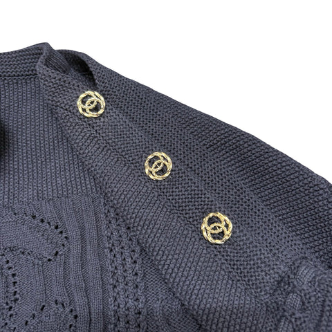【中古】 CHANEL シャネル KNIT ショート丈 ニット 38 USED 中古 2020年 CLOTHES 洋服